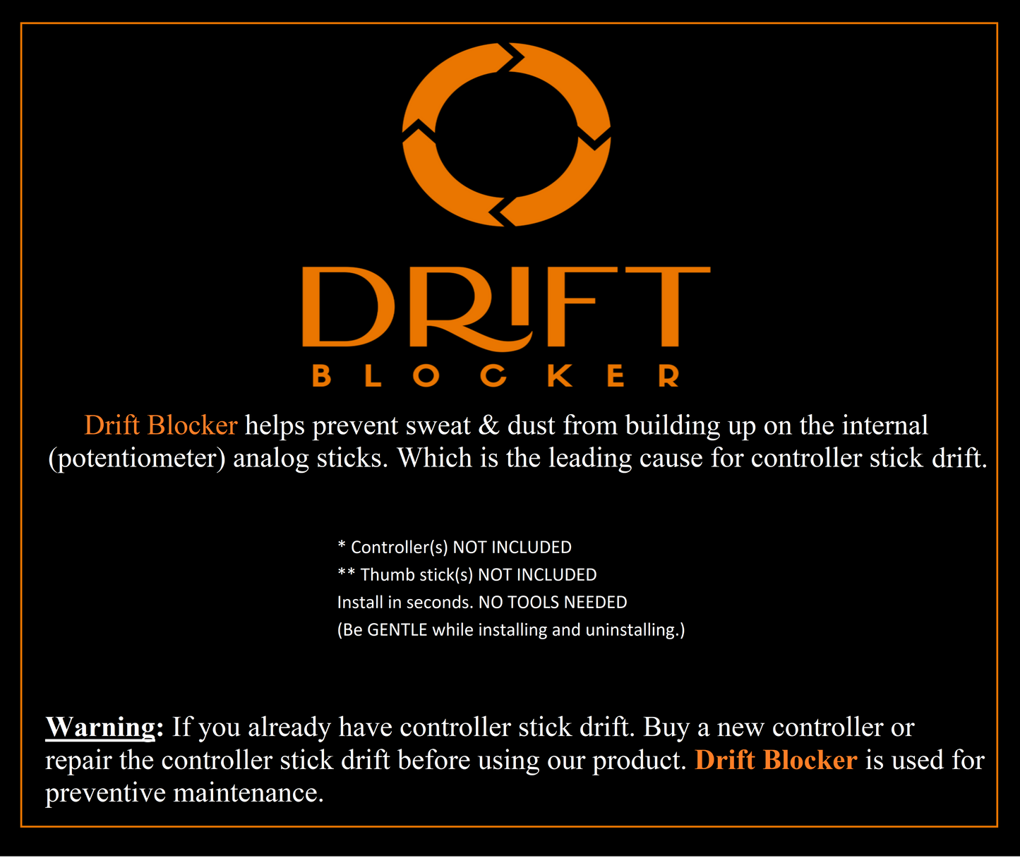 Drift Blocker - Nintendo Switch Joy-Con